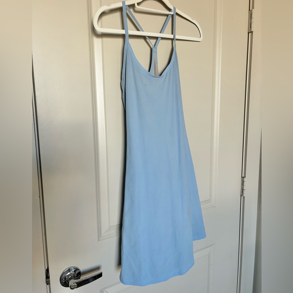 Outdoor Voices Light Blue Exercise Dress